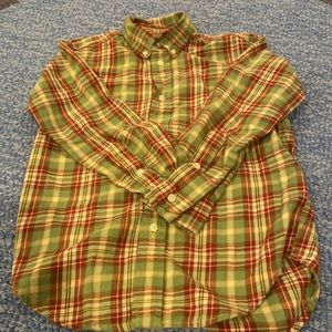 Polo 5 boys plaid button down